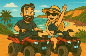 Paseo cuatriciclo Pipa Brasil