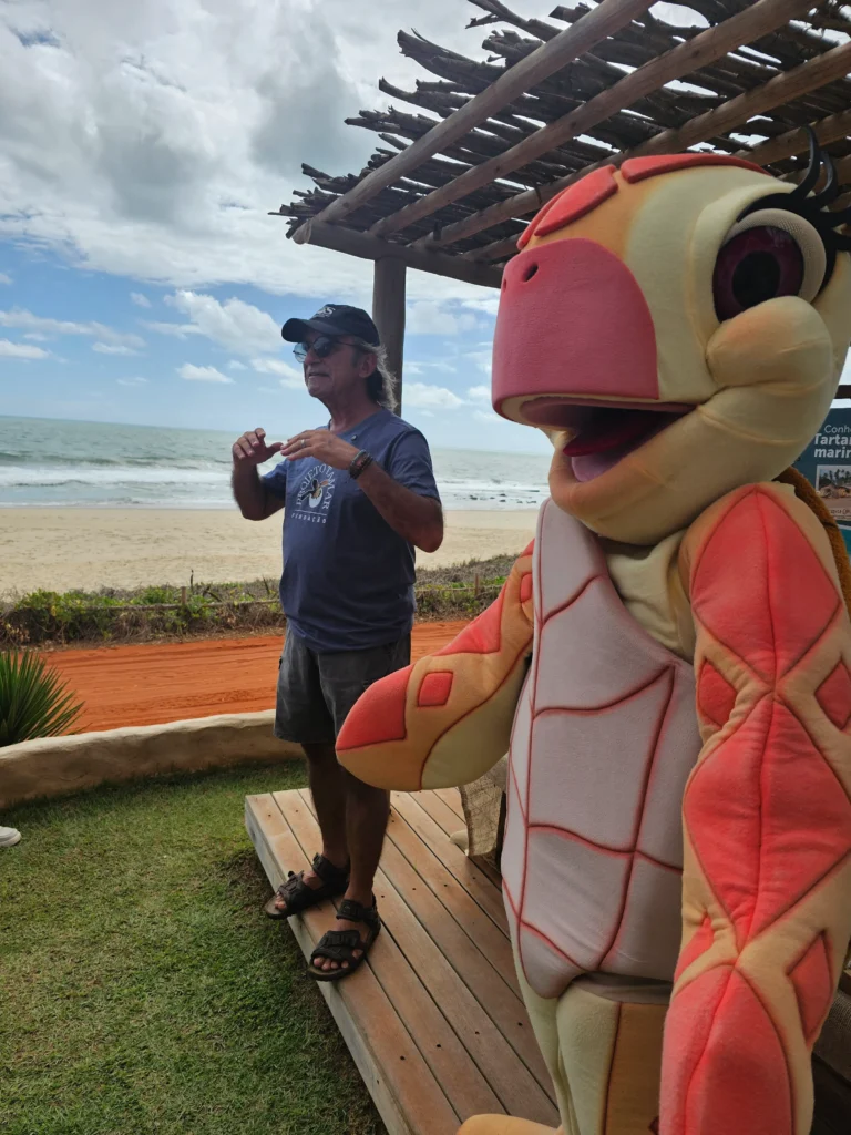 Charla tortugas marinas proyecto tamar Brasil
