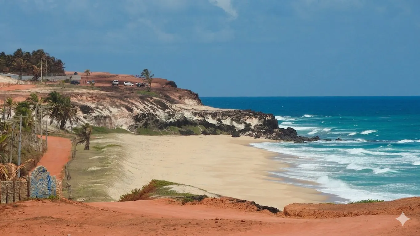 Playa das minas, Pipa, RN, Brasil