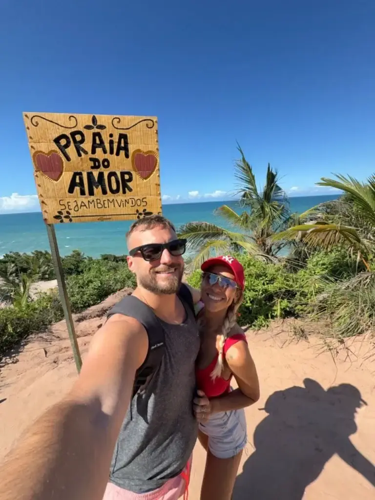 praia do amor entrada pipa brasil